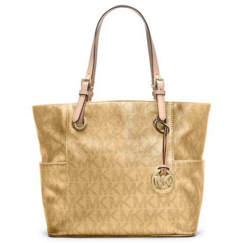 gold handbag michael kors